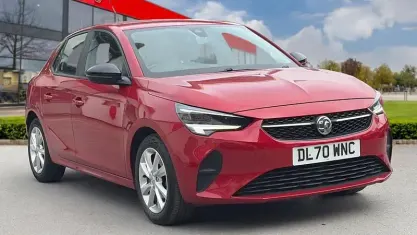 Used Vauxhall Corsa 75 HP (55 kW) 2020 Red Hatchback