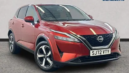 Red Used 2022 Nissan Qashqai N-Connecta SUV | £15,364 (Fair price)
