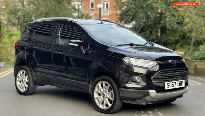 Used Ford Ecosport Titanium 95 HP (69 kW) 2017 Black SUV