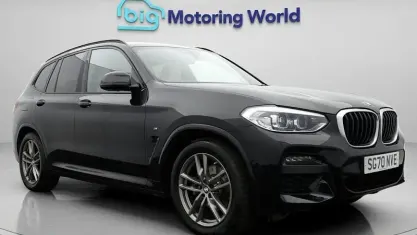 Used BMW X3 M Sport 190 HP (139 kW) 2020 Black SUV