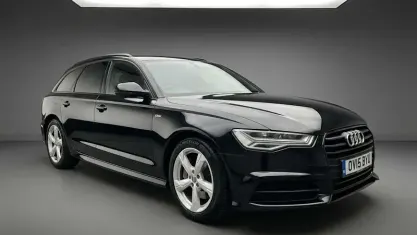 Used Audi A6 Black Edition 272 HP (200 kW) 2015 Black Estate