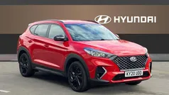 Red Used 2020 Hyundai Tucson N Line SUV | £16,640 (Fair price)