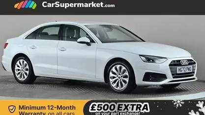 White Used 2022 Audi A4 Comfort Sedan | £18,197 (Super price)