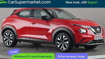 Begagnad Nissan Juke Acenta 114 HK (83 kW) 2022 Röd SUV