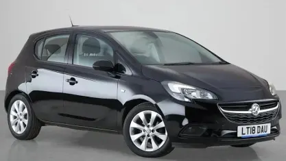 Used Vauxhall Corsa 90 HP (66 kW) 2018 Black Hatchback