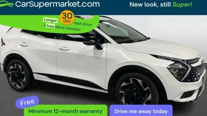 Begagnad Kia Sportage GT-Line 150 HK (110 kW) 2022 Vit SUV