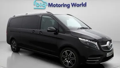 Used 2023 Mercedes V300 AMG line MPV | £52,300 (Good price)