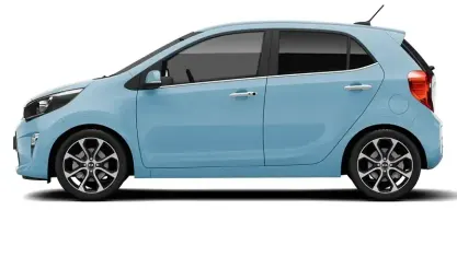 Used Kia Picanto 67 HP (49 kW) 2019 Blue Hatchback
