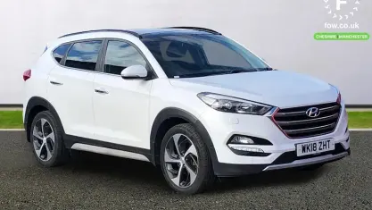 Second-hand Hyundai Tucson Premium SE 141 CP (103 kW) 2018 Alb SUV