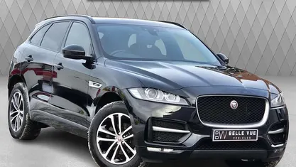 Black Used 2019 Jaguar F-Pace R-Sport SUV | £16,995 (Fair price)