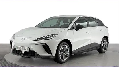 White New 2025 MG MG4 EV SE Hatchback | £17,880 (Fair price)