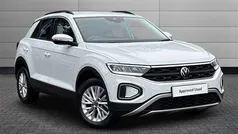 White Used 2022 VW T-Roc Life SUV | £18,395 (Fair price)