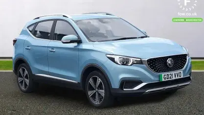 Used MG ZS Exclusive 105 kW (143 HP) 2021 Blue SUV