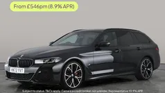 Black Used 2022 BMW 520 M Sport Estate | £30,491 (Fair price)