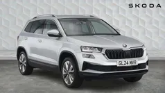 Brilliant silver metallic Used 2024 Skoda Karoq SE L SUV | £21,532 (Fair price)