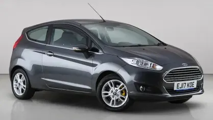 Used Ford Fiesta Zetec 82 HP (60 kW) 2017 Grey Hatchback