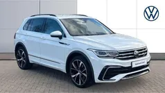 White Used 2021 VW Tiguan R-line SUV | £25,268 (Fair price)