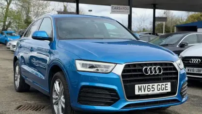 Used Audi Q3 S-Line 150 HP (110 kW) 2015 Blue SUV