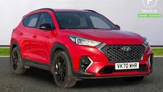 Red Used 2020 Hyundai Tucson N Line SUV | £15,099 (Fair price)