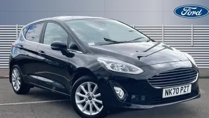 Usado Ford Fiesta Titanium 125 HP (91 kW) 2020 Preto Citadino