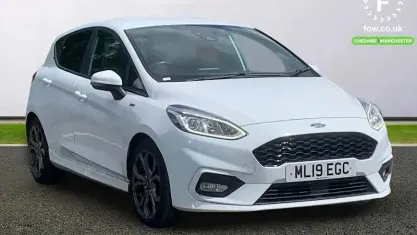 Used Ford Fiesta ST-Line 101 HP (74 kW) 2019 White Hatchback