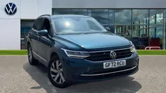 Blue Used 2022 VW Tiguan Life SUV | £19,833 (Fair price)