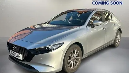 Silver Used 2021 Mazda 3 Hatchback | £13,850 (Good price)