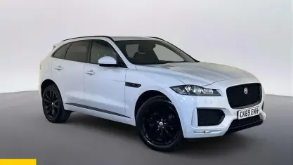Second-hand Jaguar F-Pace Chequered Flag 180 CP (132 kW) 2019 Alb SUV