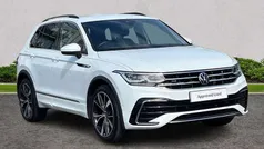 White Used 2023 VW Tiguan R-line Edition SUV | £28,995 (Fair price)