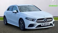White Used 2019 Mercedes A200 AMG line Hatchback | £17,099 (Fair price)