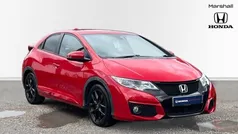 Red Used 2015 Honda Civic Sport Hatchback | £9,921 (Fair price)