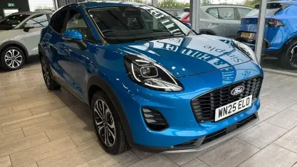 Used Ford Puma Titanium 125 HP (91 kW) 2025 Blue SUV