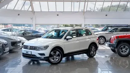 Used VW Tiguan SEL 150 HP (110 kW) 2019 White SUV