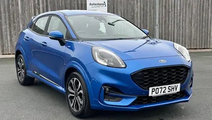 Used Ford Puma ST-Line 125 HP (91 kW) 2022 Blue Hatchback