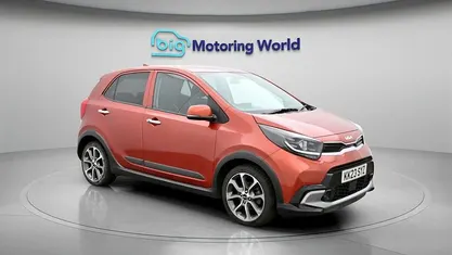Used Kia Picanto X-Line 67 HP (49 kW) 2023 Orange Hatchback