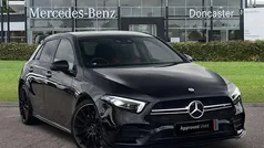 Black Used 2021 Mercedes A35 AMG Premium Plus Hatchback | £26,555 (Fair price)