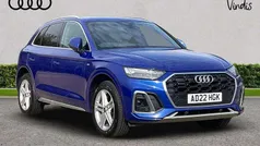 Blue Used 2022 Audi Q5 S-Line SUV | £25,702 (Fair price)
