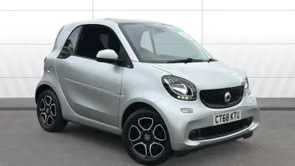 Used Smart ForTwo Coupé Premium 71 HP (52 kW) 2019 Silver Coupe