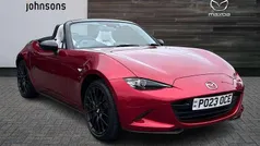 Red Used 2023 Mazda MX5 Homura-Line Cabriolet | £26,990 (Fair price)