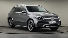 Selenite gray metallic finish Used 2021 Mercedes GLE350 AMG line SUV | £37,100 (Fair price)