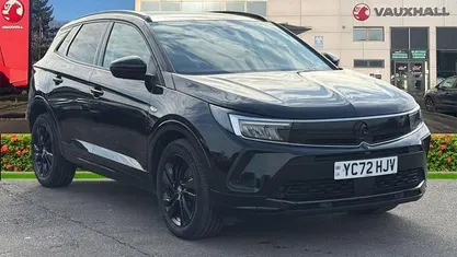 Used Vauxhall Grandland X GS Line 131 HP (96 kW) 2022 Black SUV