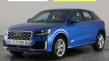 Used Audi Q2 S-Line 150 HP (110 kW) 2020 Blue SUV