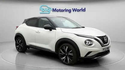 White Used 2022 Nissan Juke Tekna+ SUV | £14,500 (Fair price)