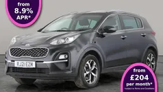 Black Used 2021 Kia Sportage 2 SUV | £13,963 (Fair price)