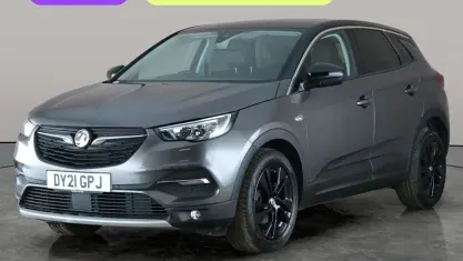 Used Vauxhall Grandland X SRi 131 HP (96 kW) 2021 Grey SUV