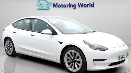 Used Tesla Model 3 Long Range AWD 366 kW (498 HP) 2022 White Sedan
