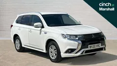 White Used 2020 Mitsubishi Outlander P-HEV SUV | £12,768 (Super price)