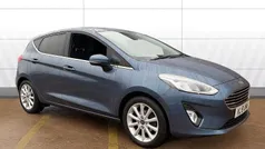 Blue Used 2019 Ford Fiesta Titanium Hatchback | £9,956 (Fair price)