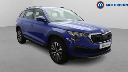 Used Skoda Kodiaq SE Drive 150 HP (110 kW) 2022 Blue SUV