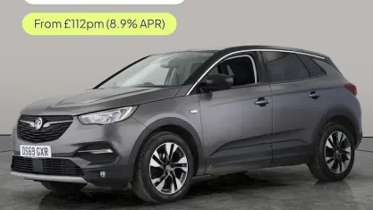 Used Vauxhall Grandland X SRi 131 HP (96 kW) 2019 Grey SUV